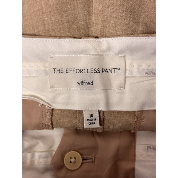 Wilfred The Effortless Pants 16 Womens Aritzia (Re)ssential Suit Fabric Trouser - Picture 6 of 7